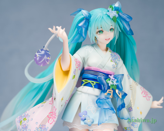 【白】初音未来 夏日花火