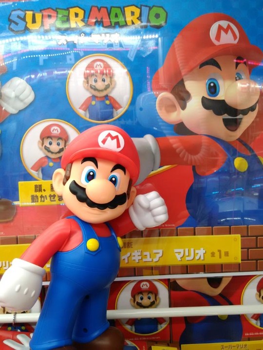 TAITO 超级马力欧系列 大号可动人偶 马力欧 再版 大货实拍返图搬运