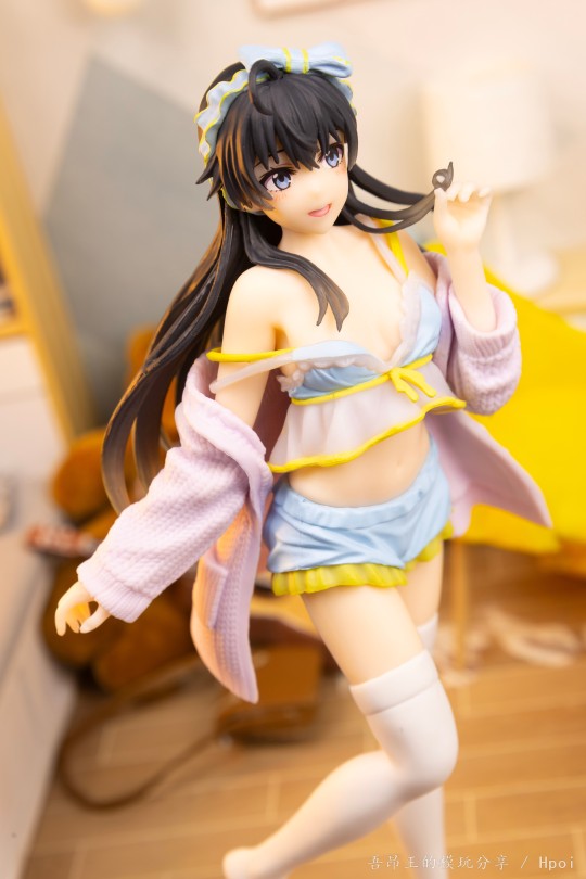 谁居家服穿的这么情趣啊！？TAITO景品 我的青春恋爱物语果然有问题 雪之下雪乃 居家服 【吾昂王的模玩摄影分享】
