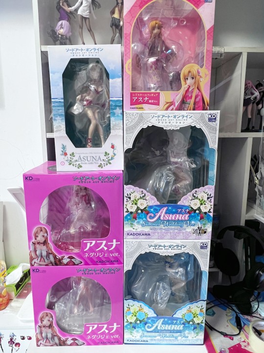 亚丝娜收集计划一个小目标完成！！！