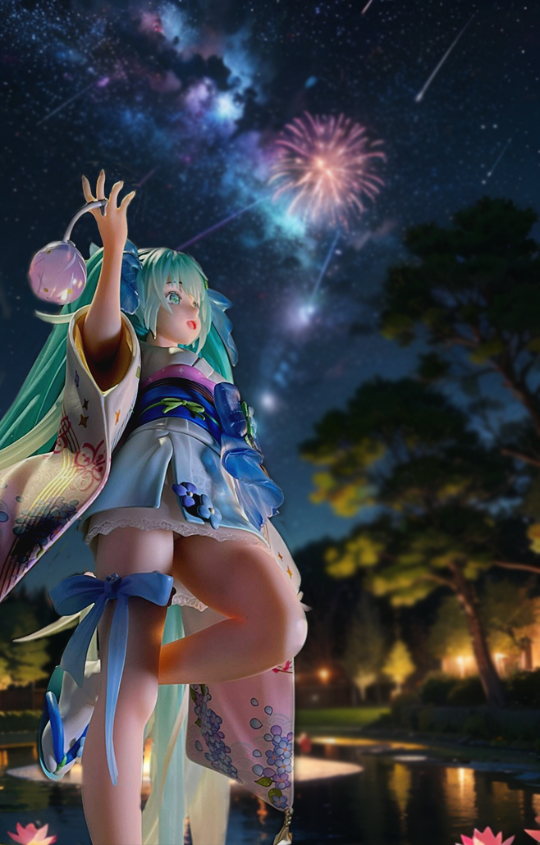 初音真夏花火（夏日烟火）到货水