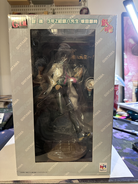 银八老师手办开箱