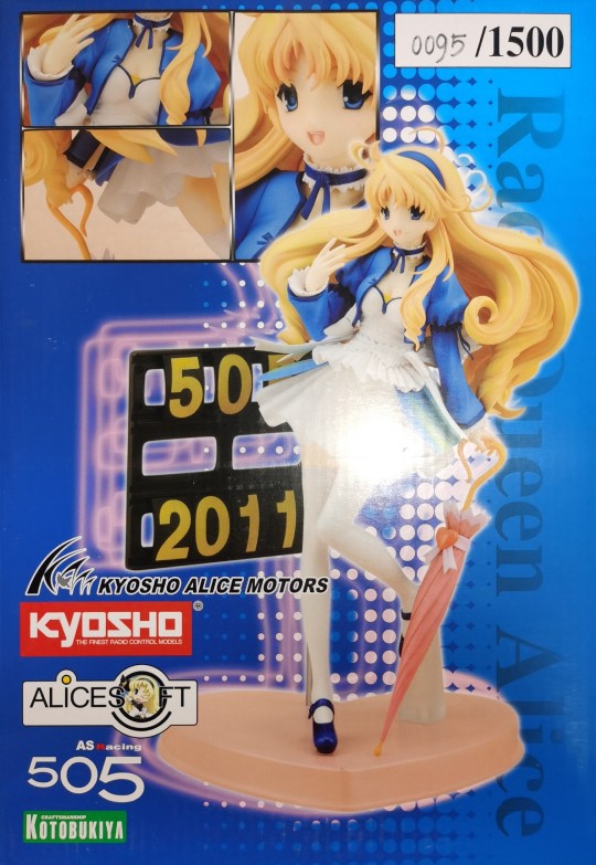 寿屋 KYOSHO Alice Motors - Alice-chan 1/8 2011 编号0095/限定1500匹 树脂冷浇筑雕像