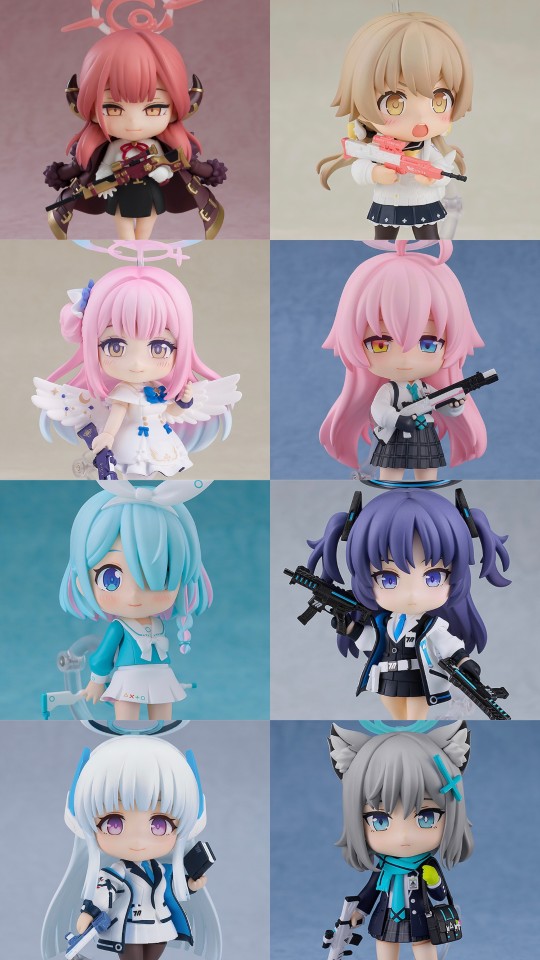 蔚蓝档案 粘土人集合