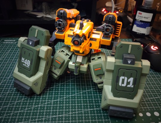 核诚治造 硬核机甲 圆锤 攻城/粒子炮