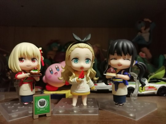 【零临后照片首发】GSC 粘土人No.2335&2336 莉可丽丝 莉可莉可喫茶工服ver