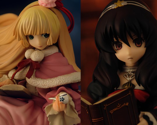 读书二人组  维多利加和妲丽安（其实还有个quesq的看书帕秋莉的）