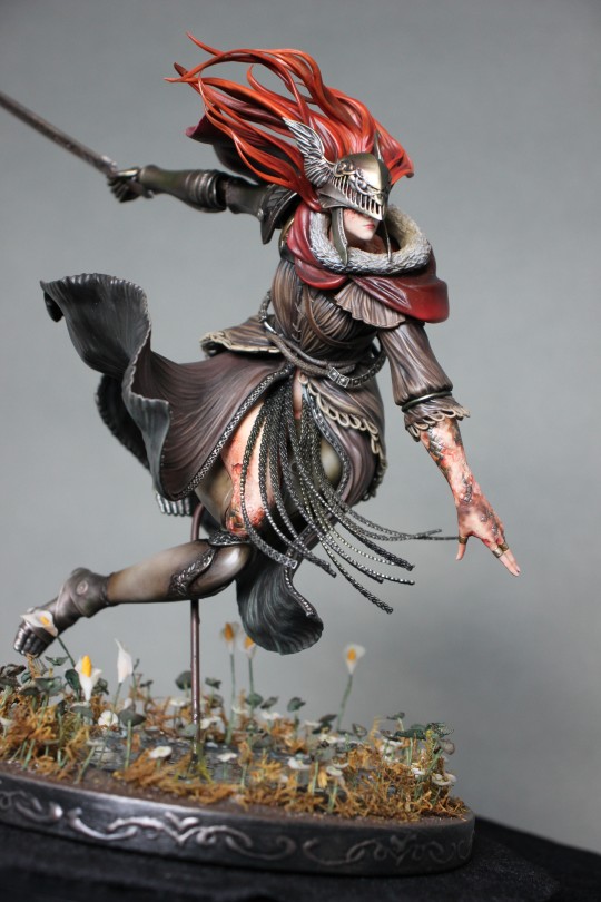 Elden Ring艾尔登法环 米凯拉的锋刃 玛莲妮亚

女武神 涂装完成品展示，欢迎交流指教