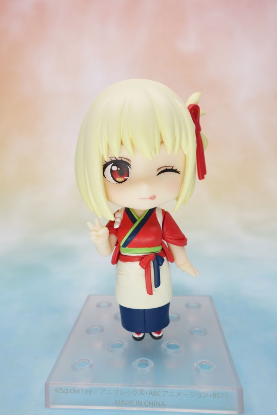 粘土人#2335 莉可丽丝 锦木千束 莉可丽可咖啡店工服