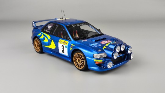 田宫 1/24 斯巴鲁 Impreza wrc 98 展示