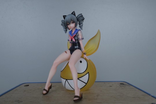 布洛妮娅 泳装吼姆球 崩坏3 ，gk白模代工涂装