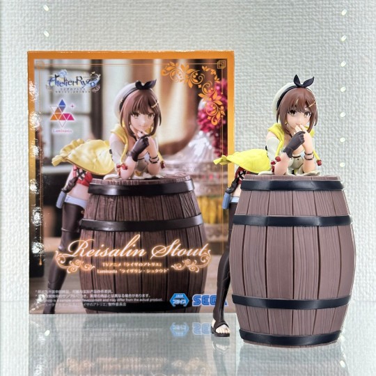 世嘉 Luminasta 莱莎的炼金工房 动画版 莱莎琳·斯托特 大货实拍返图搬运