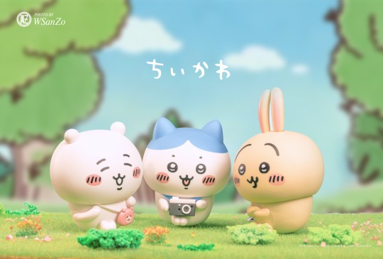 chiikawa的一些小塑料~希望你们能永远可爱下去~