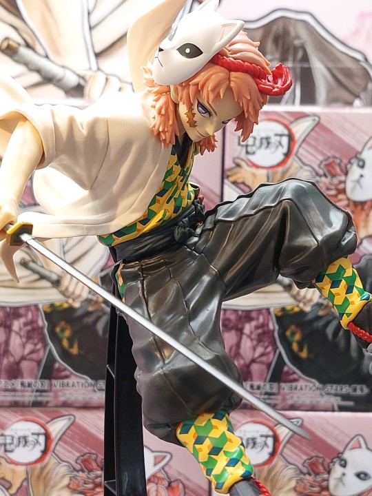 鬼灭之刃 名战景 鬼灭之刃 动画版 锖兔 大货实拍返图搬运