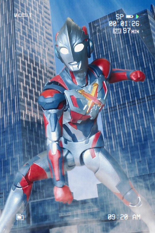 融合吧！艾克斯！ SHF艾克斯奥特曼（新生代之星)