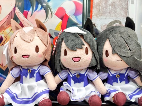 世嘉 赛马娘 闪耀！优俊少女 Fuwa Petit可爱软绵绵玩偶 1 大货实拍返图搬运