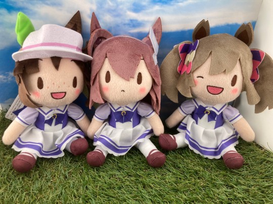 世嘉 赛马娘 闪耀！优俊少女 Fuwa Petit 可爱软绵绵玩偶4 大货实拍返图