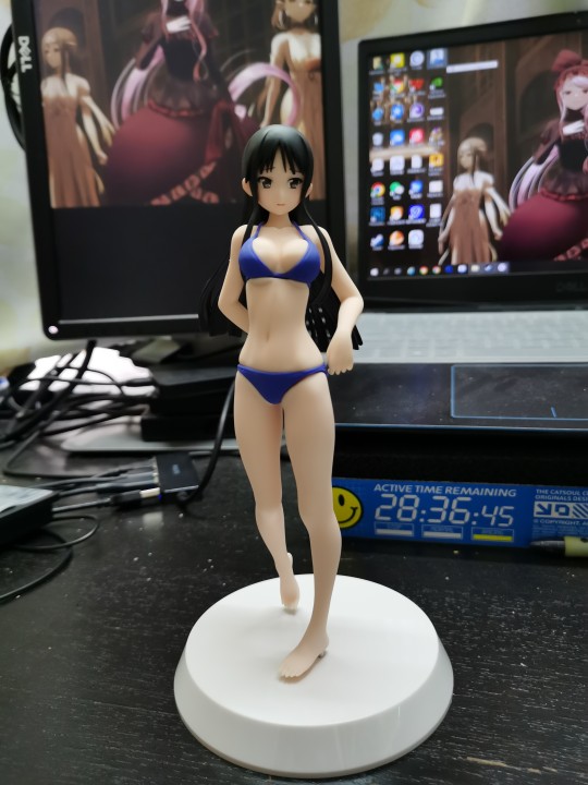 秋山澪 拼装版 返图