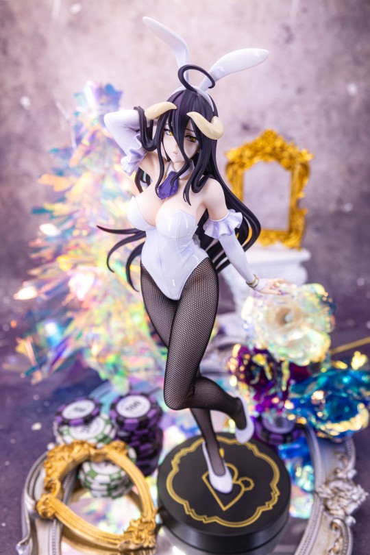 Furyu景品BiCute Bunnies OVERLORD 雅儿贝德 兔女郎 【吾昂王的模玩摄影分享】