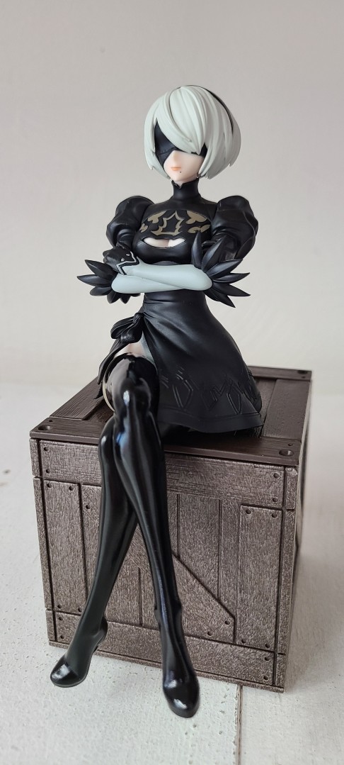 世嘉 小坐系列  尼尔：自动人形 动画版 ②B 大货实拍返图搬运