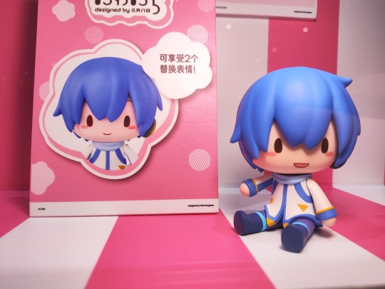 S-FIRE Fuwa Petit Q版玩偶 KAITO BW返图