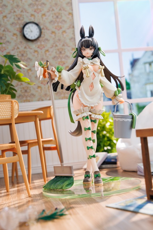 不小心打翻了花瓶怎么办，在线等 | AOWOBOX & MAGI ARTS异种族 马娘 女仆装 小绿