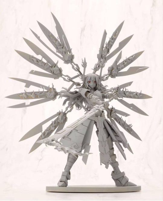 寿屋 游戏王卡片游戏 怪兽藏品 闪刀姬－篝 灰模图