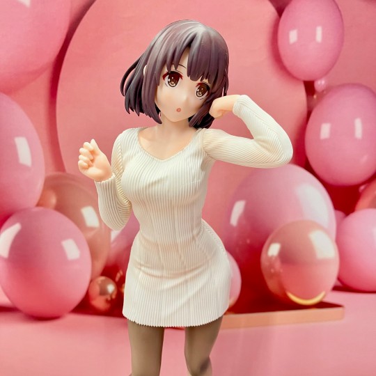 世嘉 Luminasta 路人女主的养成方法 Fine 加藤惠 毛衣款 大货实拍返图搬运