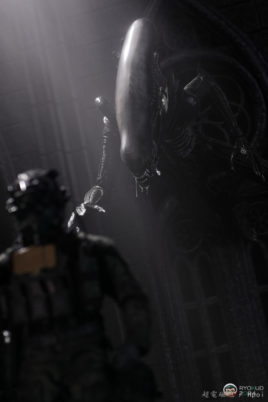 神猫跳动 黑色行动 & neca 异形 & 玩巨窝 机械墙