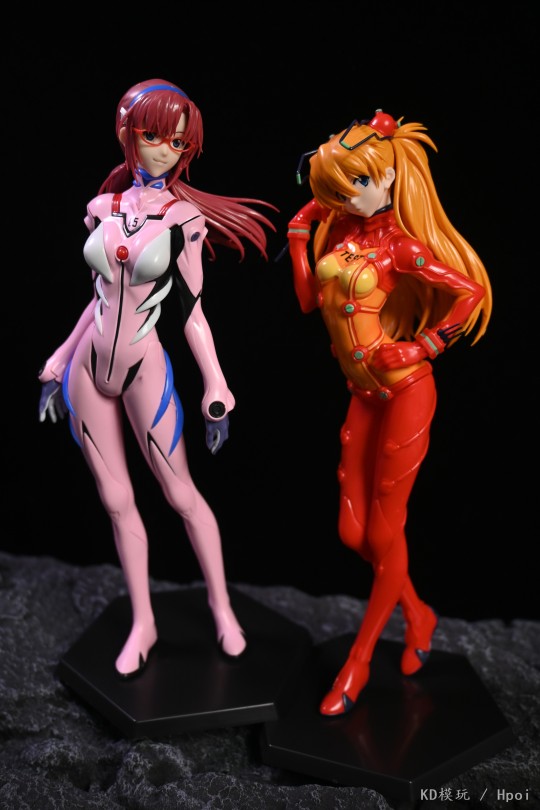 Max Factory MF机娘 PLAMAX 新世纪福音战士EVA 剧场版 破 明日香 真希波 拼装手办