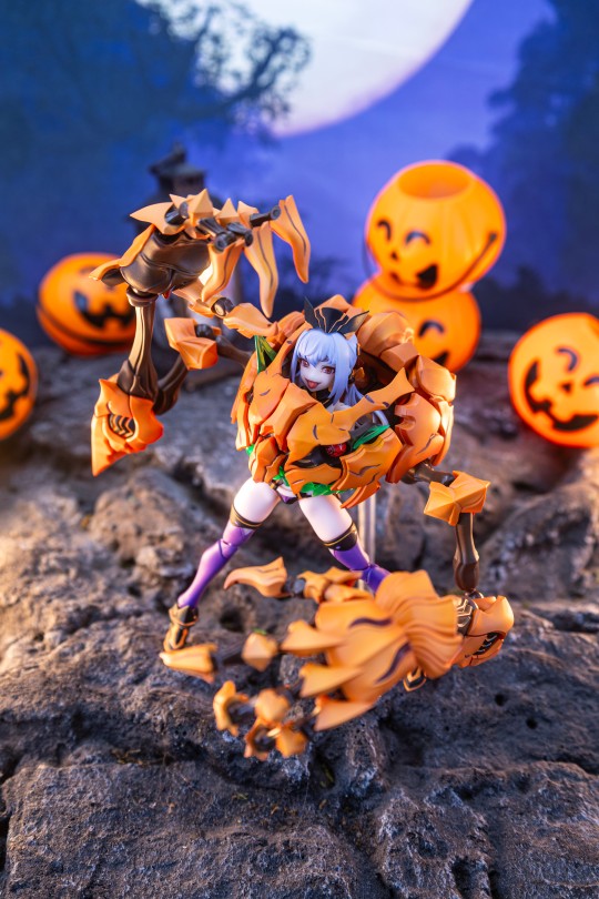 好！疯批美少女提前出货！蜗之壳 南瓜公主 1/12涂装完成品可动手办 【吾昂王的模玩分享】