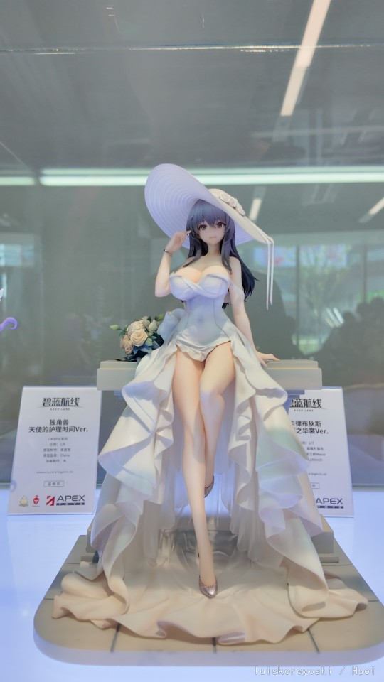 2024碧蓝航线港区盛夏清凉节上海站手办展示返图