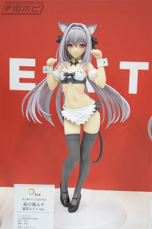 Q-six 近月少女的礼仪 樱小路露娜 猫耳女仆 展会图