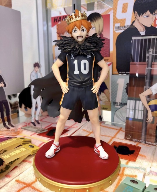 转载排球少年10周年一番赏样品图和大货实物图