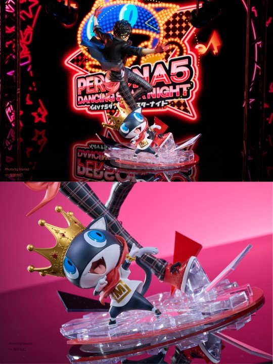 ARTFX J 女神异闻录5 星夜热舞 主人公+摩尔加纳