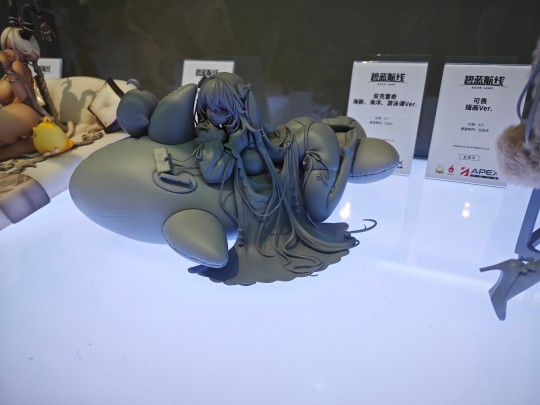 碧蓝航线夏日清凉节出展的白模