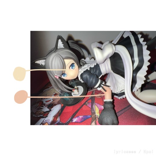 手臂和脸的色差好像比较明显