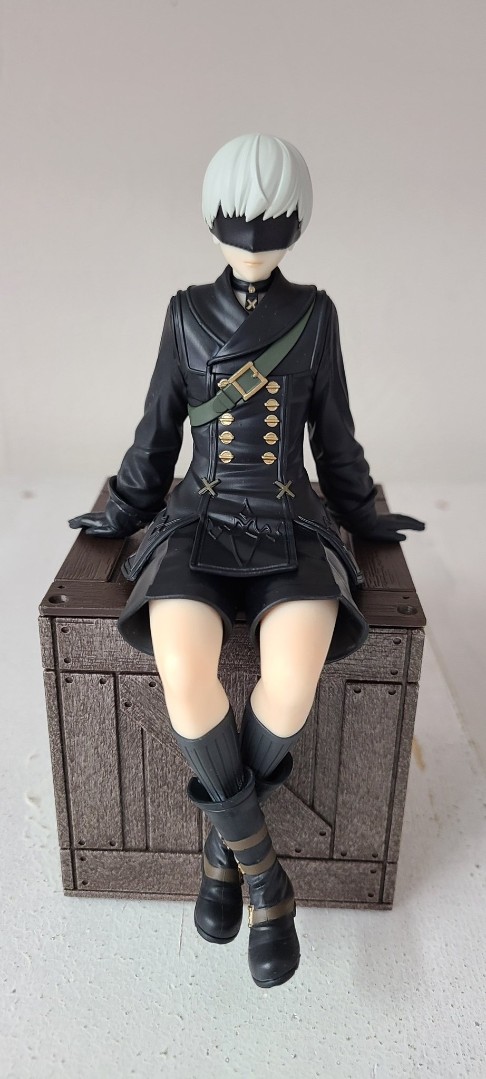 世嘉 小坐系列 奖品人偶 尼尔：自动人形 动画版 9S 大货实拍返图搬运