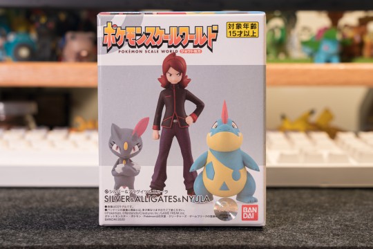 宝可梦比例世界 城都地区 小银+蓝鳄+狃拉 开箱