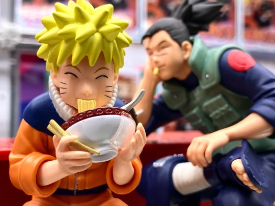 眼镜厂 火影忍者 漩涡鸣人&伊鲁卡 -在一乐拉面的珍贵时光- 大货实拍返图搬运