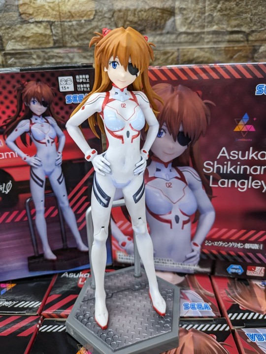 世嘉 Luminasta 新世纪福音战士新剧场版：终 式波·明日香·兰格雷 大货实拍返图搬运