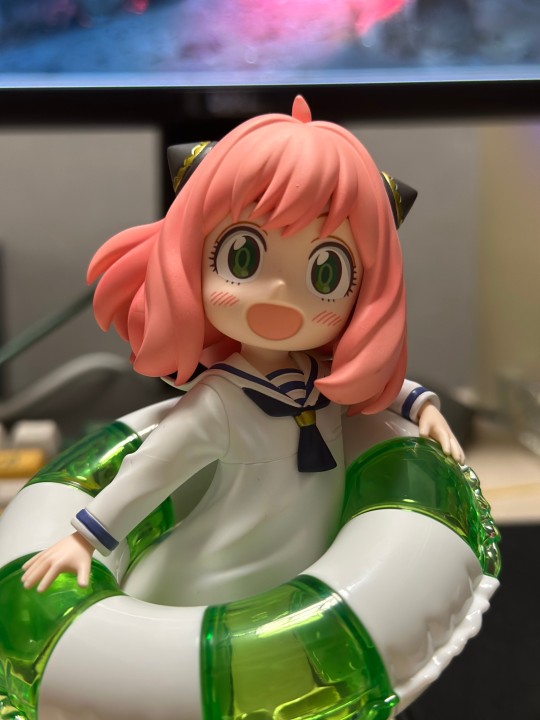 泳圈阿尼亚（只能说景品该有的ta都有🐶   ）