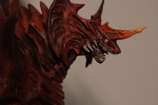 戴魔代工涂装，打印件很大一只