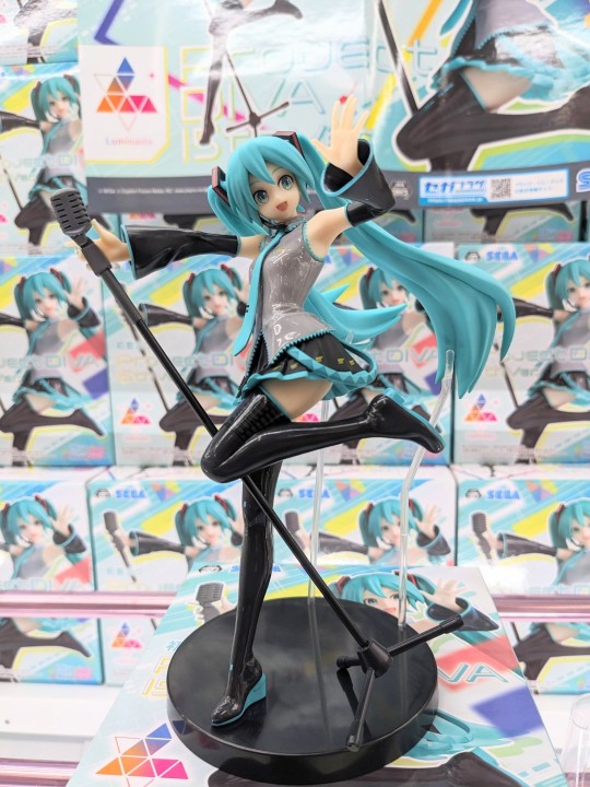 世嘉 初音未来 Luminasta 初音未来歌姬计划MEGA39’s （歌姬计划15周年纪念款）大货实拍返图搬运