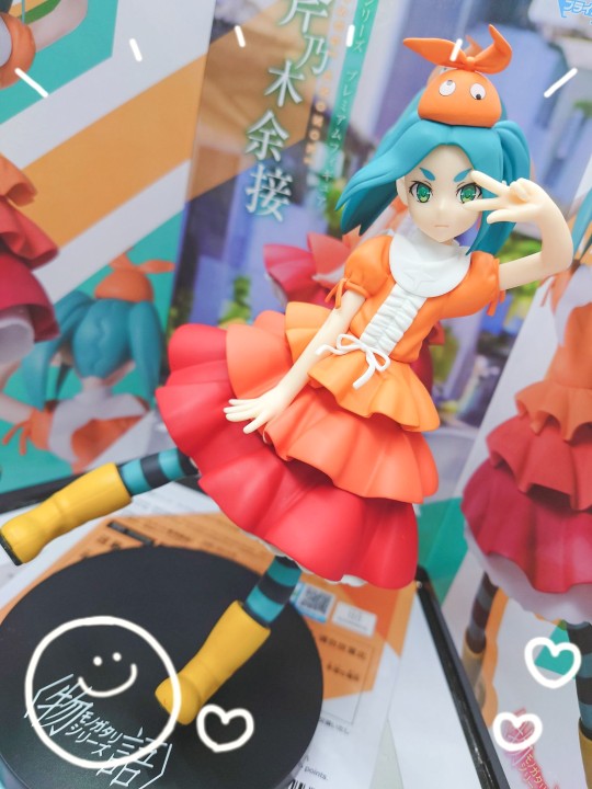世嘉 物语系列 奖品人偶 斧乃木余接 大货实拍返图搬运