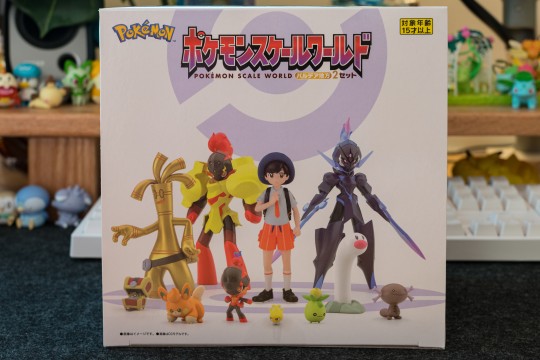 宝可梦同比例世界 帕底亚地区套装2 开箱