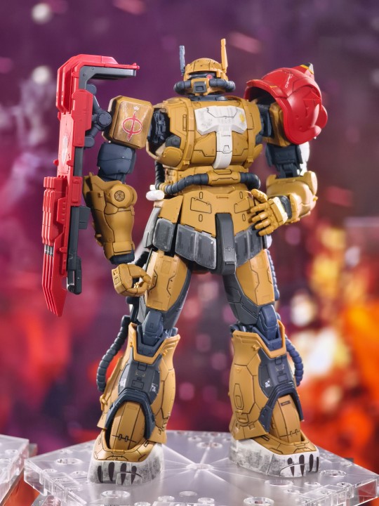 HG 1/144 EX高达&扎古Ⅱ F型 索拉里机（复仇的安魂曲）WF上海返图