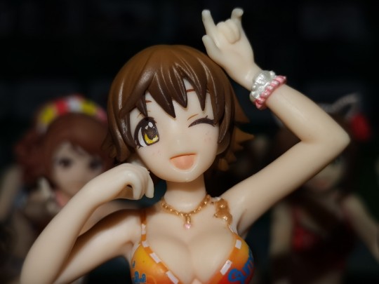 万代 偶像大师灰姑娘女孩 GashaPortraits 01 本田未央 1/15 食玩扭蛋