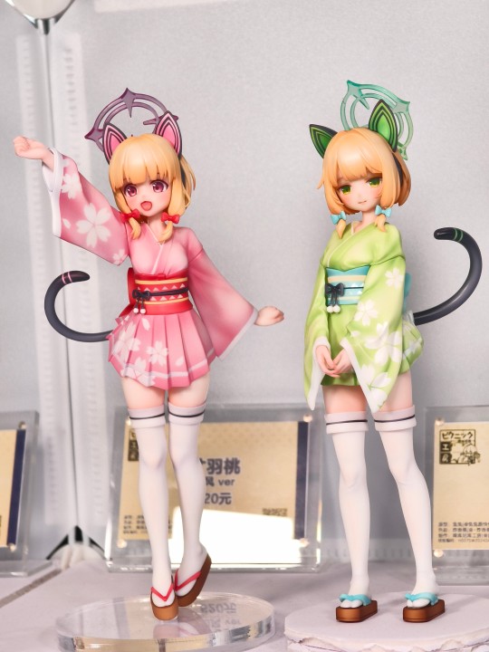 蔚蓝档案 小桃&小绿 和风ver GK作品 WF上海返图