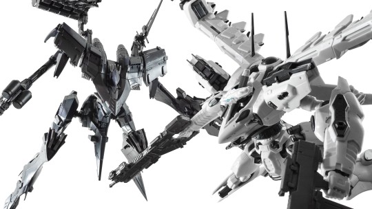 寿屋 装甲核心 白色闪光&水没王子